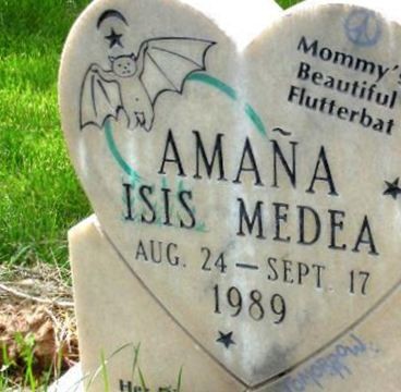 Isis Medea Amana on Sysoon