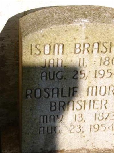 Isom Brasher on Sysoon