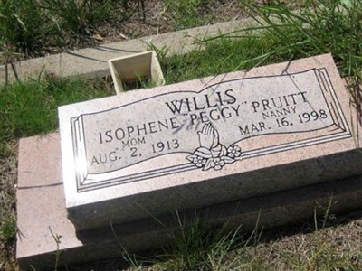 Isophene "Peggy" Pruitt Willis on Sysoon