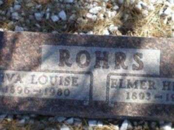 Iva Louise King Rohrs on Sysoon