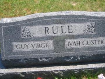 Ivah Custer Rule on Sysoon