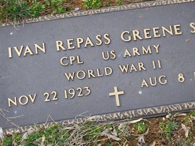 Ivan Repass Greene, Sr on Sysoon