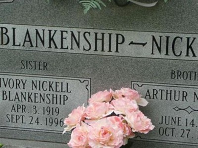 Ivory Nickell Blankenship on Sysoon