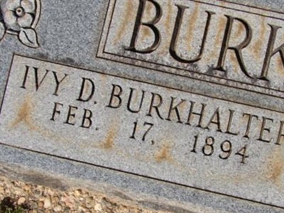 Ivy D. Burkhalter on Sysoon