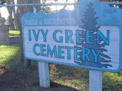 Ivy Green Cemetery on Sysoon