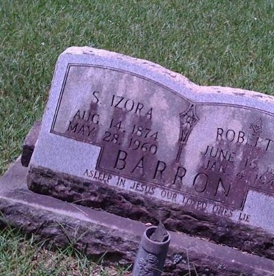 Izora Samantha J. Thomas Barron on Sysoon
