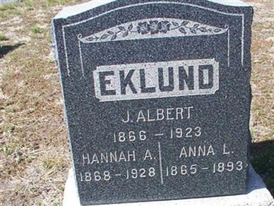 J Albert Eklund on Sysoon