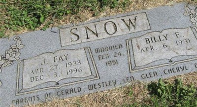J. Fay Snow on Sysoon