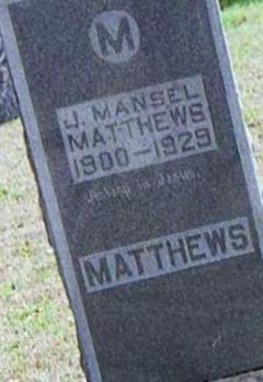 J. Mansel Matthews on Sysoon