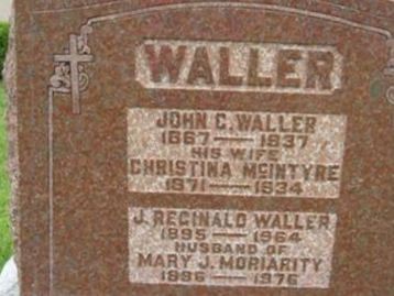 J Reginald Waller on Sysoon