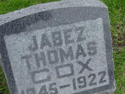 Jabez Thomas Cox on Sysoon