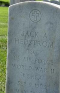 Jack A Hedstrom on Sysoon