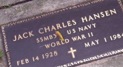 Jack Charles Hansen on Sysoon