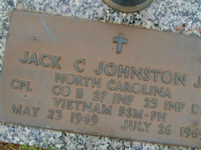 Corp Jack Craven Johnston, Jr on Sysoon