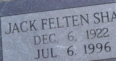 Jack Felten Shade on Sysoon