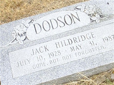 Jack Hildridge Dodson on Sysoon