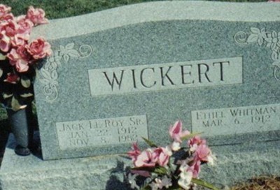 Jack LeRoy Wickert, Sr on Sysoon