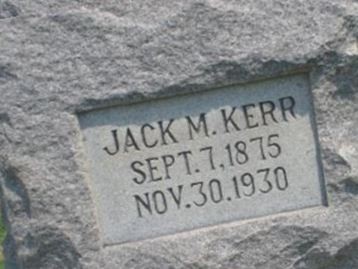 Jack M Kerr on Sysoon