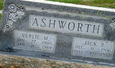 Jack R Ashworth on Sysoon