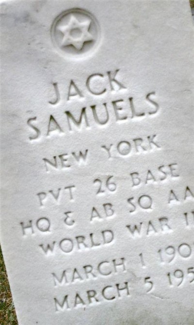 Jack Samuels on Sysoon