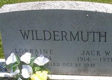Jack W Wildermuth on Sysoon