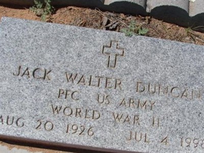Jack Walter Duncan on Sysoon