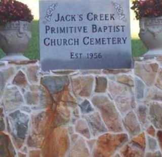 Jacks Creek Cemetery on Sysoon