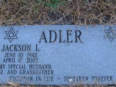 Jackson L Adler on Sysoon