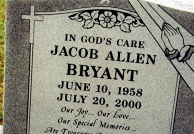 Jacob Allen Bryant on Sysoon