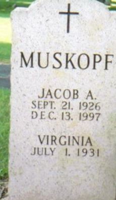Jacob Alois Paul Muskopf on Sysoon