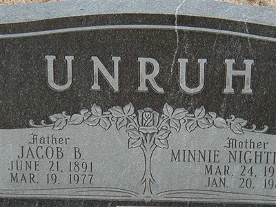 Jacob B Unruh on Sysoon