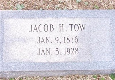 Jacob Haseltine Tow on Sysoon