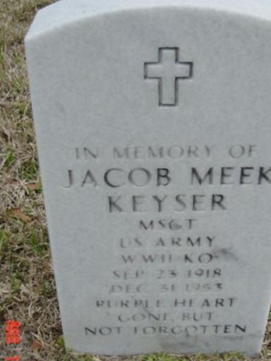 Jacob Meek Keyser on Sysoon