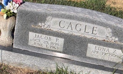 Jacob Pleasant Cagle on Sysoon