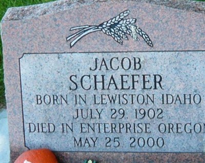 Jacob Schaefer on Sysoon