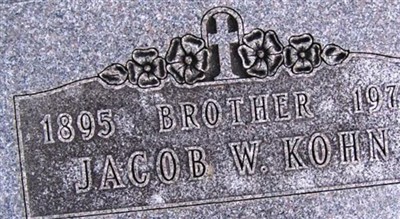 Jacob W Kohn on Sysoon