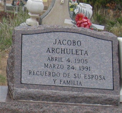 Jacobo Archuleta on Sysoon