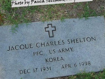 Jacque Charles Shelton on Sysoon