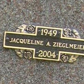 Jacqueline A. Zieglmeier on Sysoon