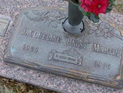 Jacqueline "Bitsy" Martin on Sysoon
