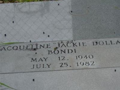Jacqueline "Jackie" Dollar Bondi on Sysoon