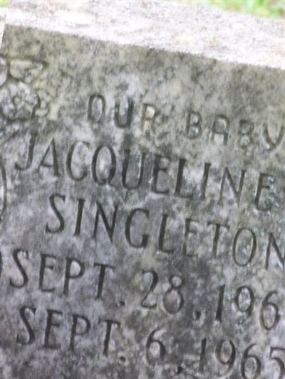 Jacqueline M Singleton on Sysoon