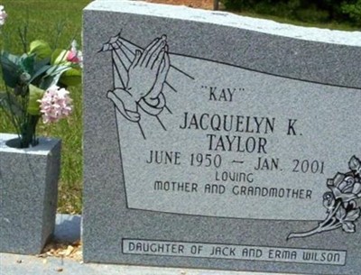 Jacquelyn K Taylor on Sysoon