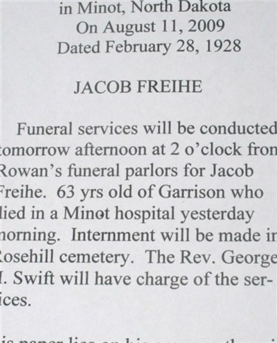 Jakob Frueh on Sysoon