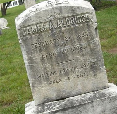 James A. Aldridge on Sysoon