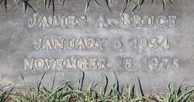 James A. Bruce on Sysoon