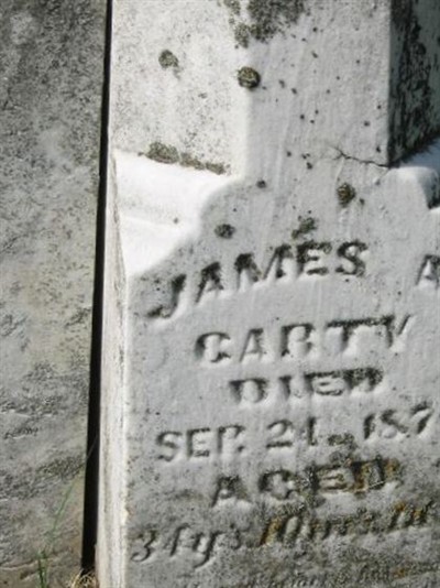 James A. Carty on Sysoon