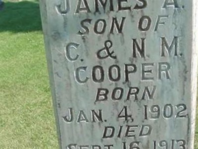 James A. Cooper on Sysoon