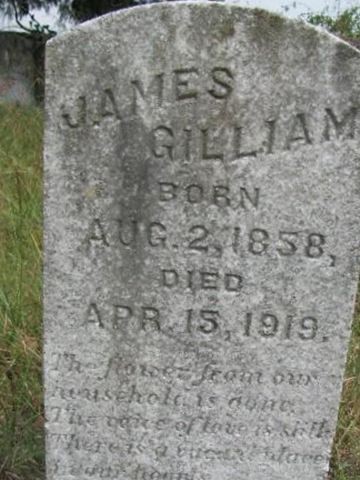 James A. Gilliam on Sysoon