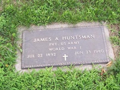 James A Huntsman on Sysoon
